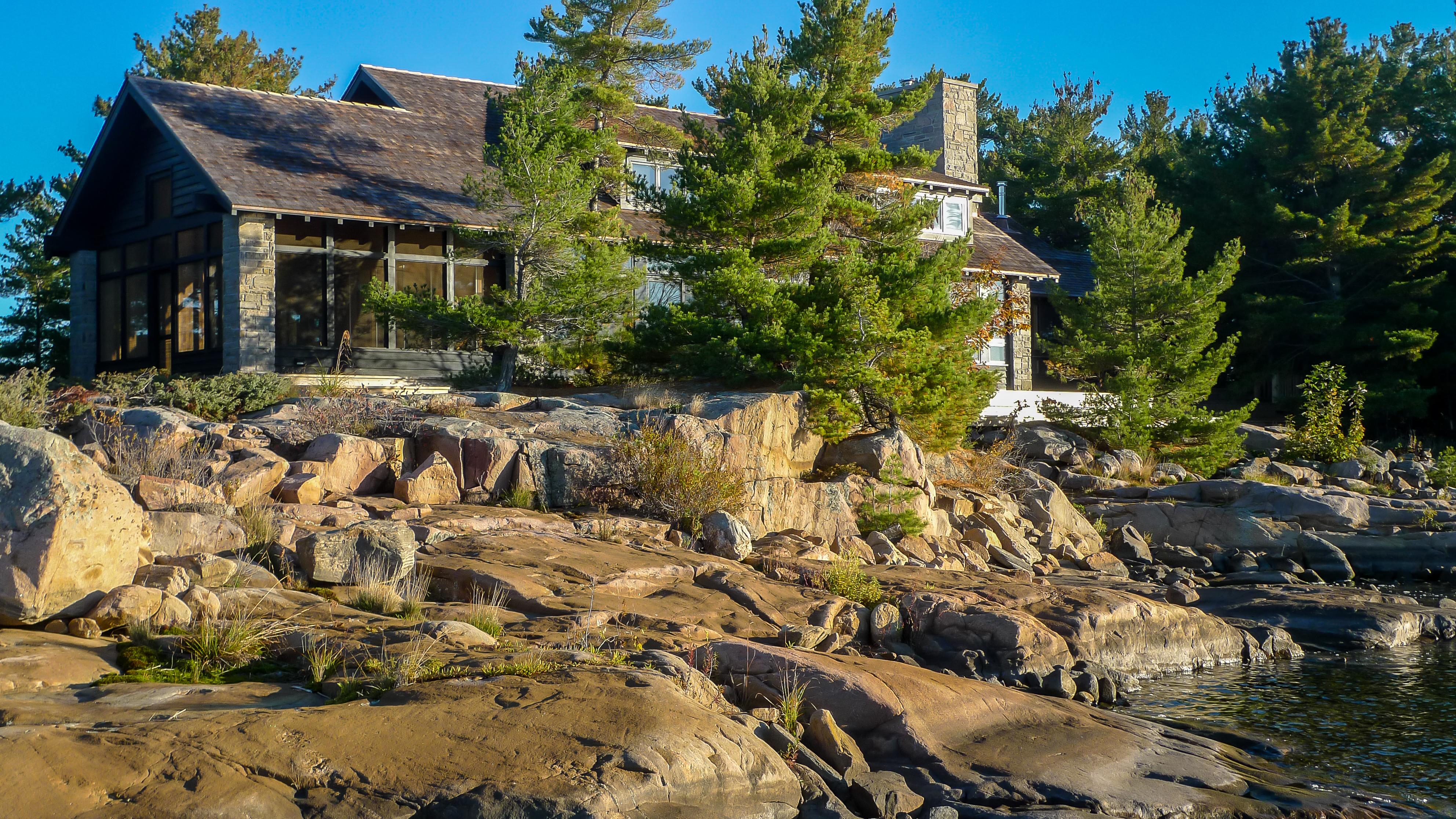 Georgian Bay Cottage James Ireland Architect Inc